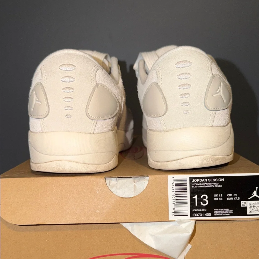 Jordan Session Cream Sneakers Size 13 - Picture 2 of 9